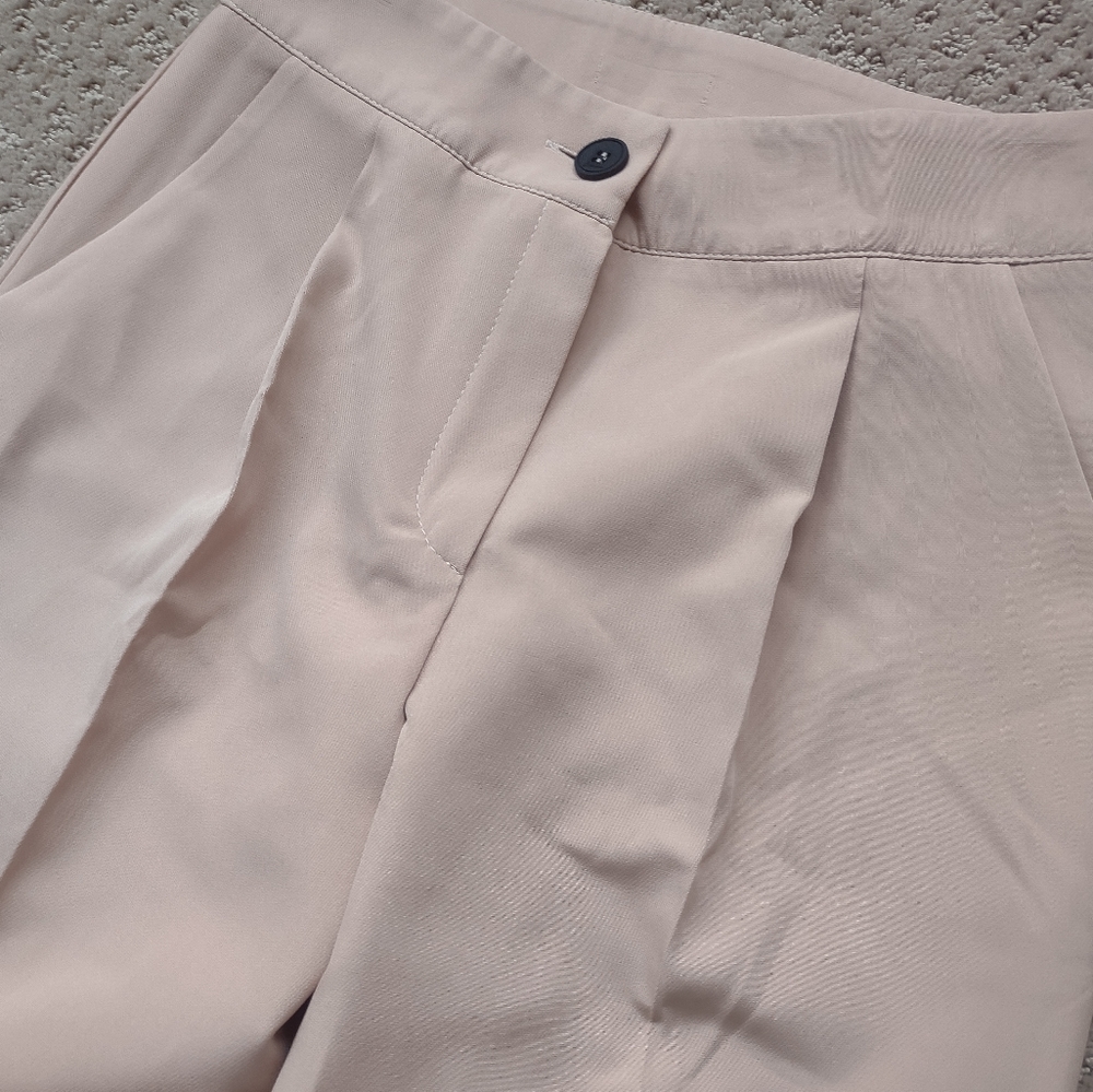 Elegant Cream Women's Pants - Picture 5 of 9